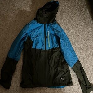 Mountain Hardwear Blue and Olive Jacket